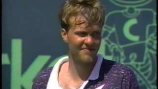 Larsson Vs Agassi Miami 1995