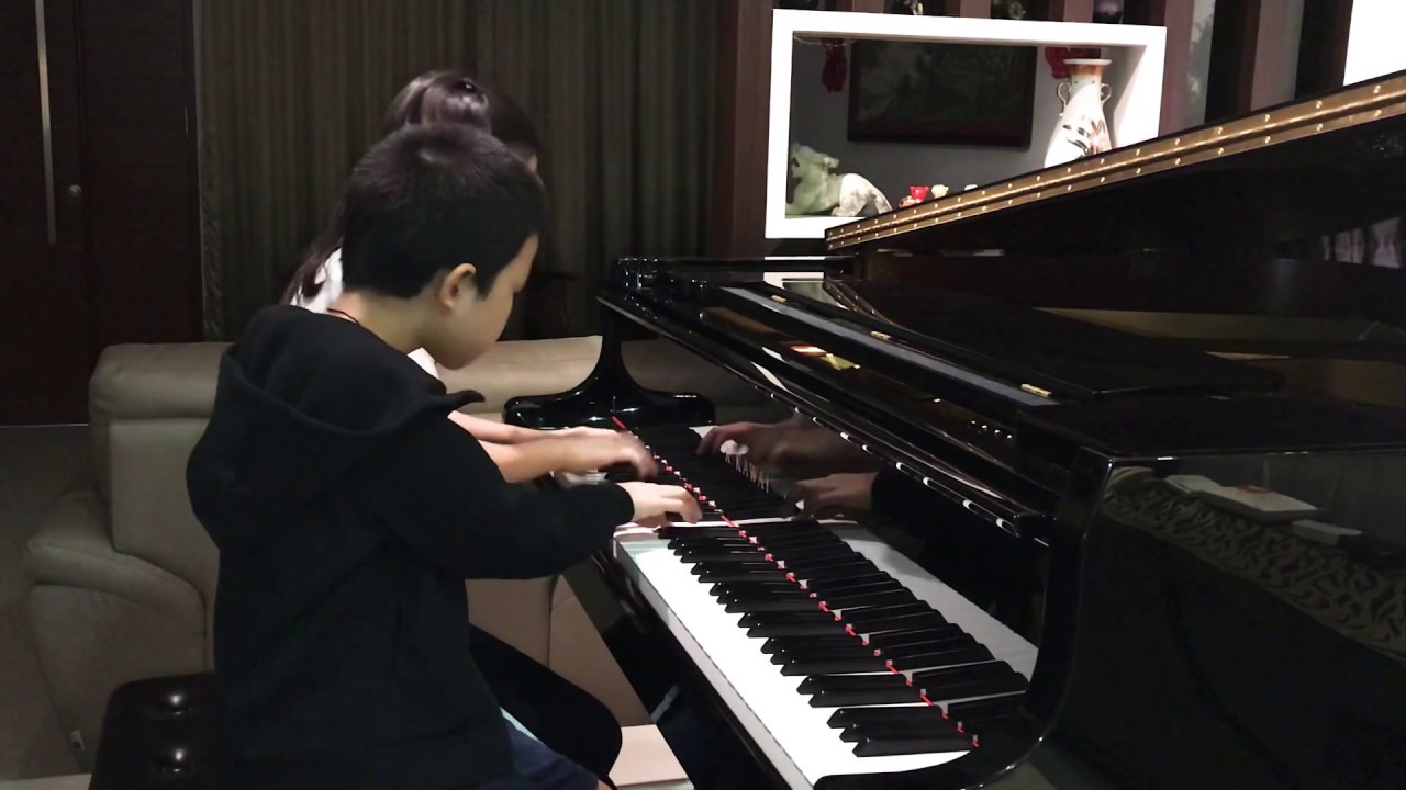 Brahms: Hungarian Dance No. 5 (Piano Duet)