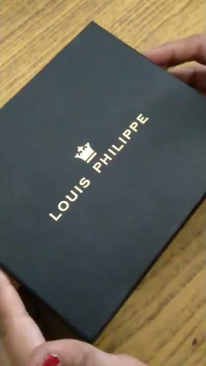 Louis Phillipe men's wallet unboxing