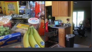 Weekly grocery haul and some cleaning