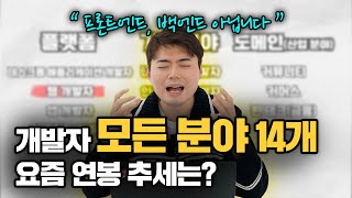 개발자 종류 총 정리, 2024년 최신 트렌드