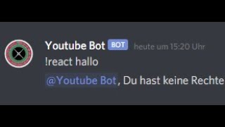 Permissions / Rechte | discord.js #11