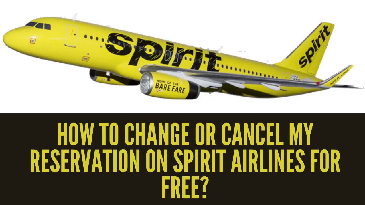 cancel trip spirit airlines