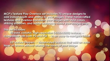 MCP Texture Play Overlays: Preview