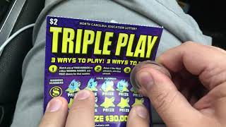 Trippin' with Triple Play, Lottery Scratch Off (Unintentional ASMR, Soft Spoken, Scratching Sounds) screenshot 3
