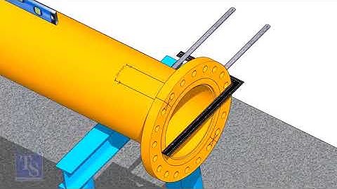 How to fit up a Flange to a pipe to any degree