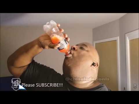 Large Man Chugs 4 Mountain Dew's in Under A Minute Commentary