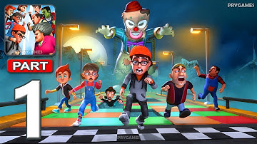 Clash of Scary Squad - Gameplay Walkthrough Part 1 - Tutorial Miss T Prison Escape (Android, iOS)