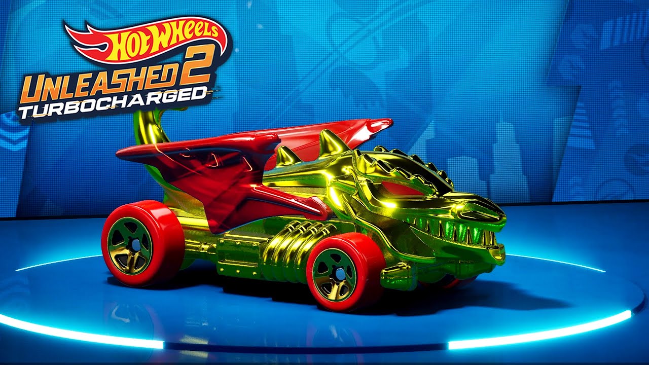 Hot Wheels Unleashed 2 - Dragon Blaster Goldi Skin