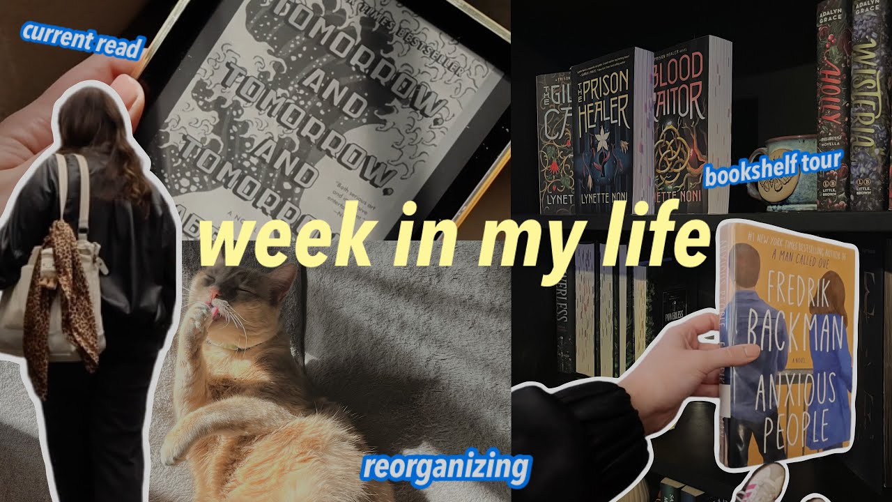 WIML: reorganizing my space, bookshelf tour + running errands🪴📚*vlog*
