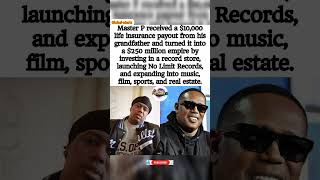 Master P Turned $10,000 Life Insurance Money Into a $250 Million Empire! 💰🔥 #shorts #CelebrityNews