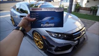 HONDATA FLASH PRO / SET-UP GUIDE | 2018 Honda Civic Si [10th Gen]