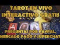 TAROT EN VIVO INTERACTIVO GRATIS - PREGUNTAS POR PAYPAL, MERCADO PAGO Y SUPERCHAT - ORACULO GRATIS