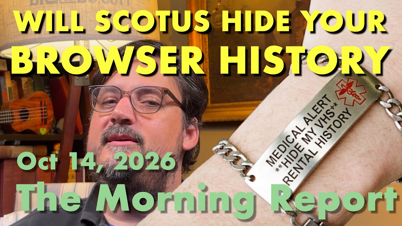 Oct 14 Morning Report | Salazar v. Paramount: A 1988 Video Privacy Law Meets the Internet