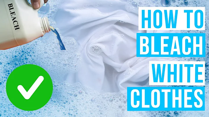 How to BLEACH WHITE CLOTHES | Get it WHITE again!