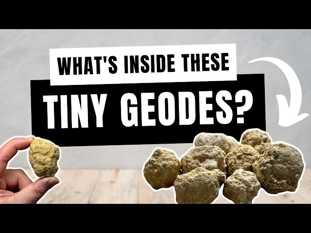 WHAT’S INSIDE THESE TINY GEODES? class=