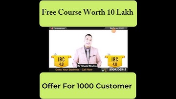 ibc facebook 4 IBC 4.O | Latest Business Model | IBC Bada Business | Dr Vivek Bindra
