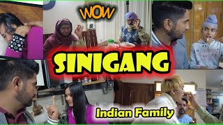 Napa Wow sila sa Sinigang! // My Sakit at Nagsuka ang Asawa // Filipino Indian Vlog