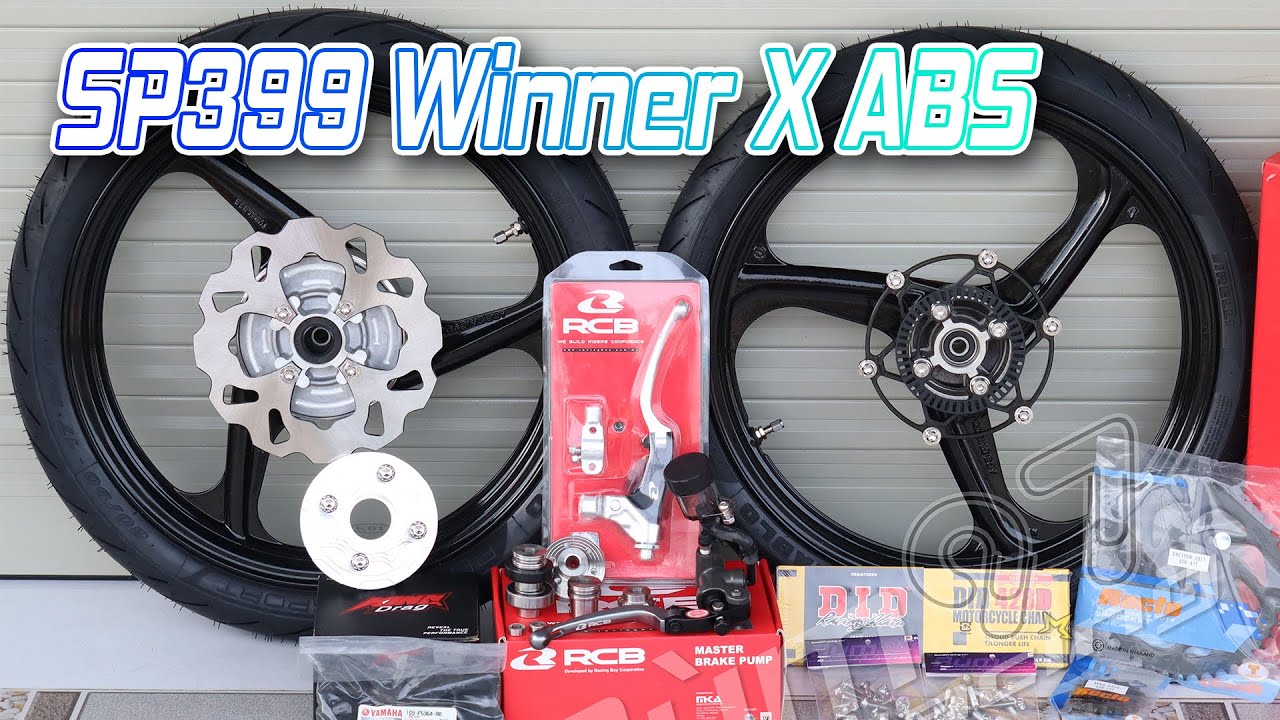 Honda Winner X ABS Thể Thao HRC Đỏ đen mâm đen