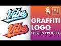 Graffiti Logo Design Tutorial | Adobe Illustrator