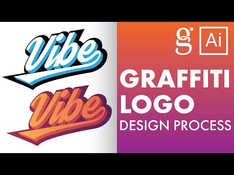 Graffiti Logo Design Tutorial Adobe Illustrator Youtube