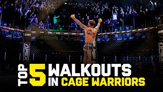 Top 5 Greatest Walkouts in Cage Warriors History!