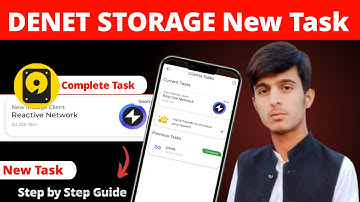 Denet Storage New Task | New Client Task Coming Soon | Denet Storage Listing Date | Denet Storage