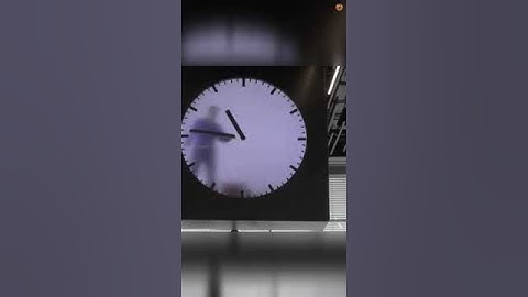 Man Trapped in Amsterdam Airport Clock Explained! #shorts #shortsvideo