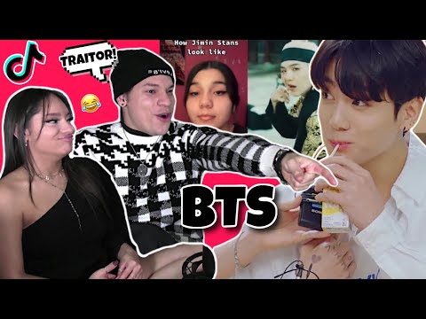 Siblings react to BTS Tiktoks for the first time 😂