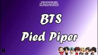 BTS - Pied Piper - Karaoke