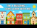 Types Of Buildings Song For Preschool Fun Learning With Fire Station School English Rhyme Kids mp3
