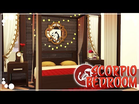 Scorpio Bedroom Zodiac Sign Series The Sims 4