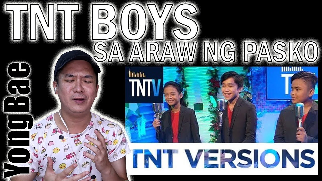 TNT Boys - Sa Araw Ng Pasko (TNT Versions) | YongBae Reactions