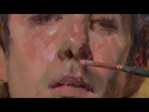 The Alla Prima Portrait: DVD Excerpts. This clip shows several minutes segments from the dvd by painter Robert Liberace. More info at www.robertliberace.com.