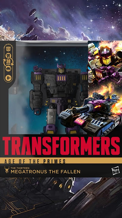 Megatronus the Fallen / Hasbro Transformers Age of the Primes