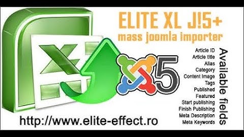 How to export and import all articles in excel for Joomla 5+