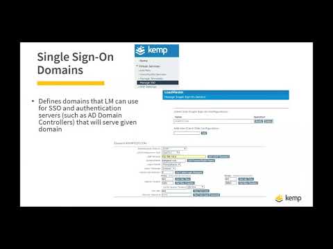 Webinar: Replacing TMG with Kemp – ESP Features