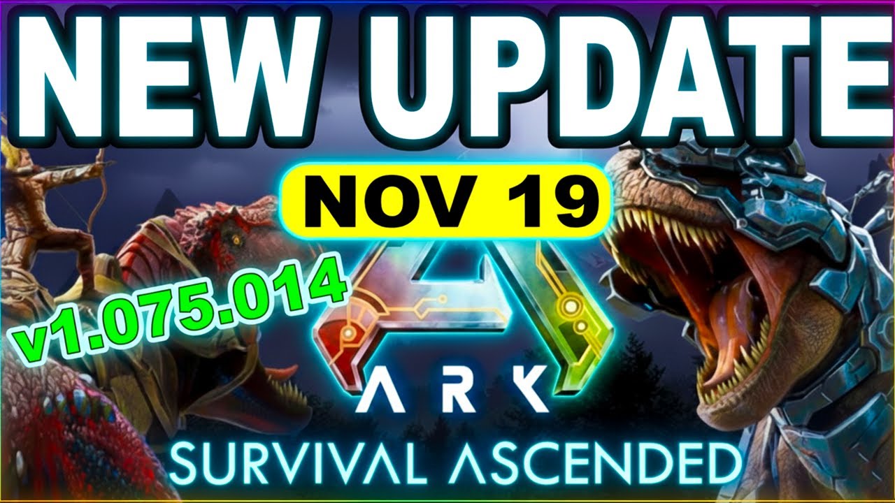 ARK Survival Ascended Update 1.075.014 – Massive Taming Fixes & Hidden ...