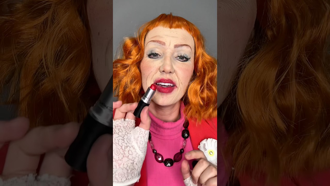 Макияж для старения 🫠🫣 #макияж #хеллоуин
