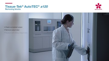 Tissue-Tek AutoTEC® a120 - Removing Blocks Tutorial