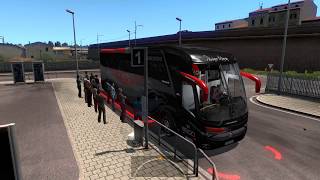 Euro Truck Simulator 2 - Bus and Passenger Mod - The Dumbest Driver