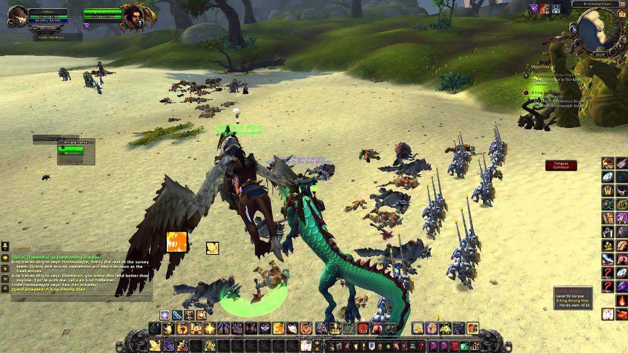 World of warcraft Operation Shieldwall [ 1/3 ] Landside - YouTube