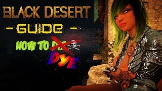 Black Desert Online // How To Guide - The Dye System