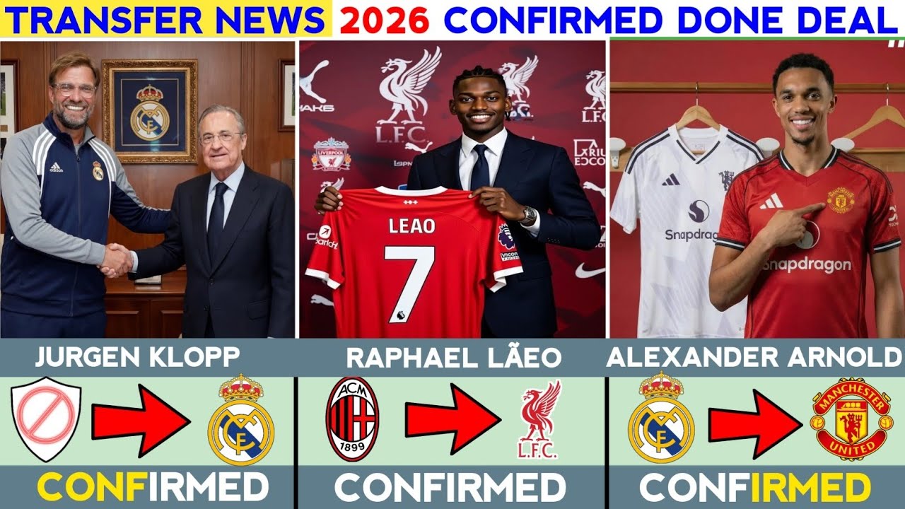 🚨 CONFIRMED: DONE DEALS 2026 LATEST TRANSFERS OF JANUARY 💥| MARC GUÉHI, Osimhen & Chelsea ✅️