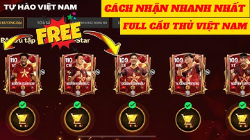 🏆FC MOBILE VN #2 : CÁCH NHẬN MIỄN PHÍ 5 CẦU THỦ VIỆT NAM NHANH NHẤT | CẦM ĐỘI HÌNH CÓ 5 ANH LEO RANK