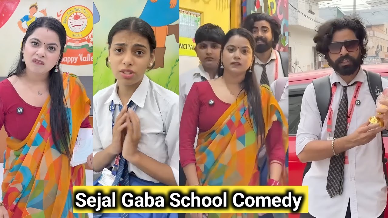 Sejal Gaba ki Funny School video💔 2st Short Film Comedyvideo l #viralvideo #comedy #trending 