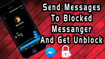Messenger block to unblock-Send messager to blocked person in Facebook Messanger-2019 Easiest trick