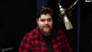 I will record a youthful millennial american male voice over
