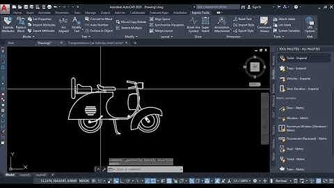 Visibility in AutoCAD
