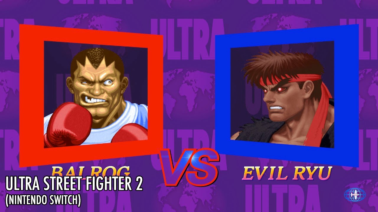Balrog Vs Ryu ULTRA STREET FIGHTER 2 : BALROG VS EVIL RYU - YouTube